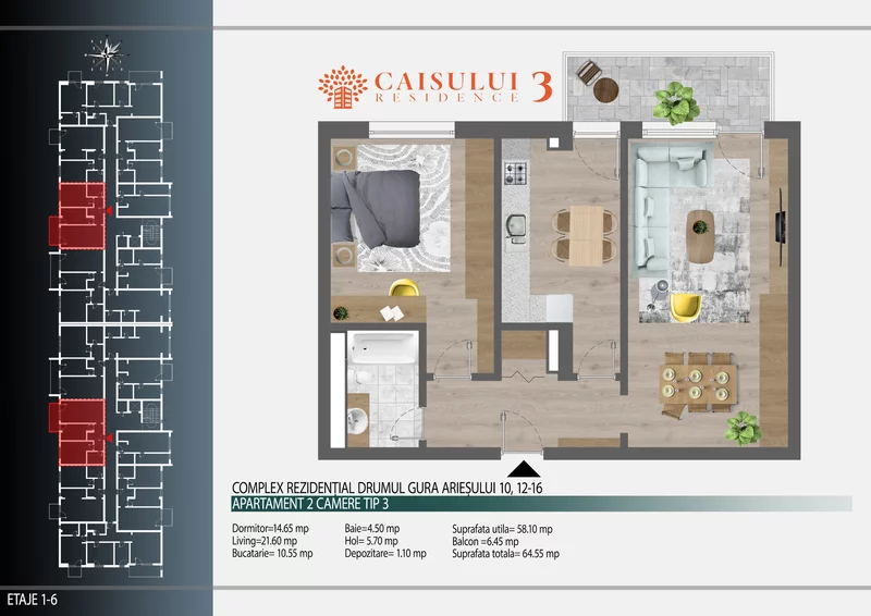Pallady, apartament 2 cam. bloc nou, direct proprietar